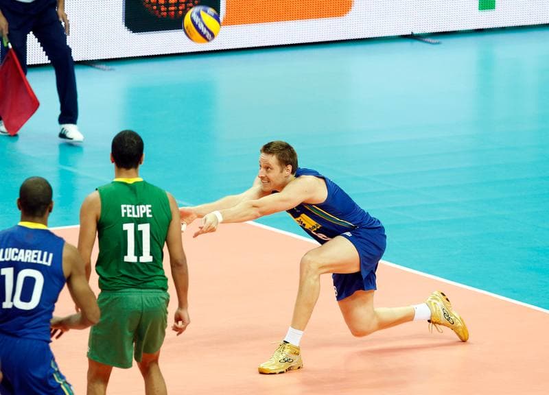 Volleyball. FIVB Men's World Championship. Brazil - Tunisia. 03.09.2014