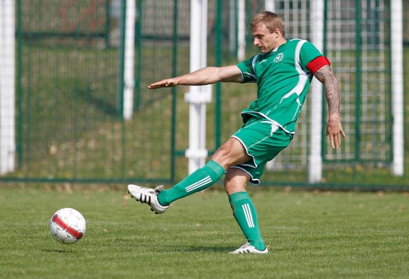 Football. III Liga. Grunwald Ruda Slaska - Gornik II Zabrze. 06.09.2014