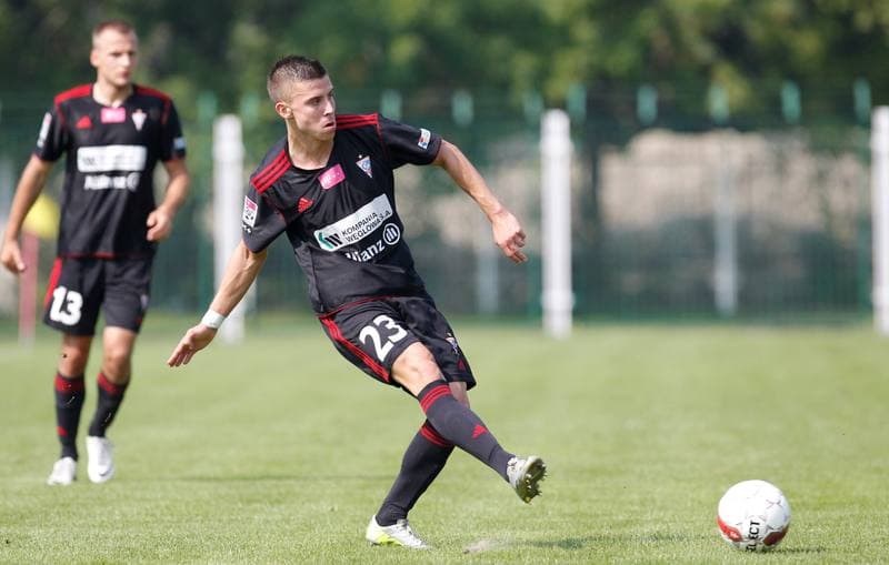 Football. III Liga. Grunwald Ruda Slaska - Gornik II Zabrze. 06.09.2014