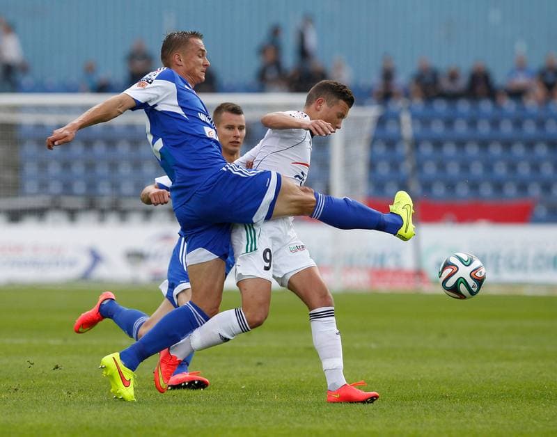 Football. T-Mobile Ekstraklasa. Ruch Chorzow - GKS Belchatow. 21.09.2014
