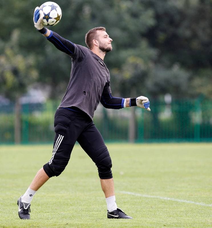 Football. GKS Katowice. Training. 07.08.2014