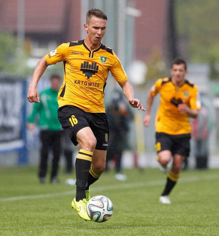 Football. I Liga. Stomil Olsztyn - GKS Katowice. 17.05.2015