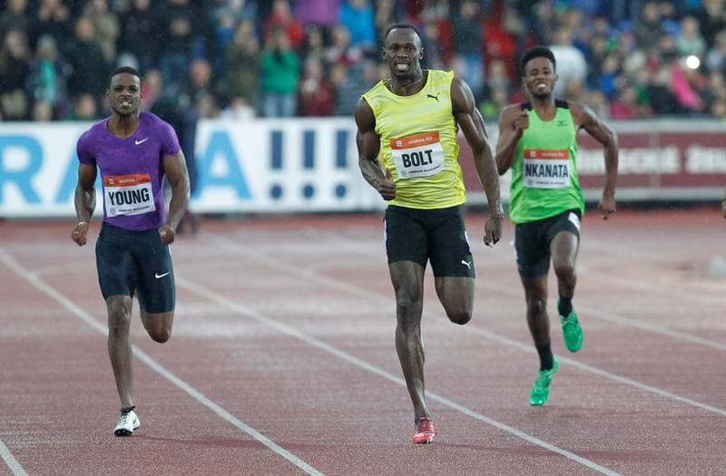 Athletics. IAAF Golden Spike. Usain Bolt - . 26.05.2015