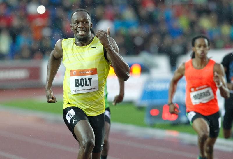 Athletics. IAAF Golden Spike. Usain Bolt - . 26.05.2015