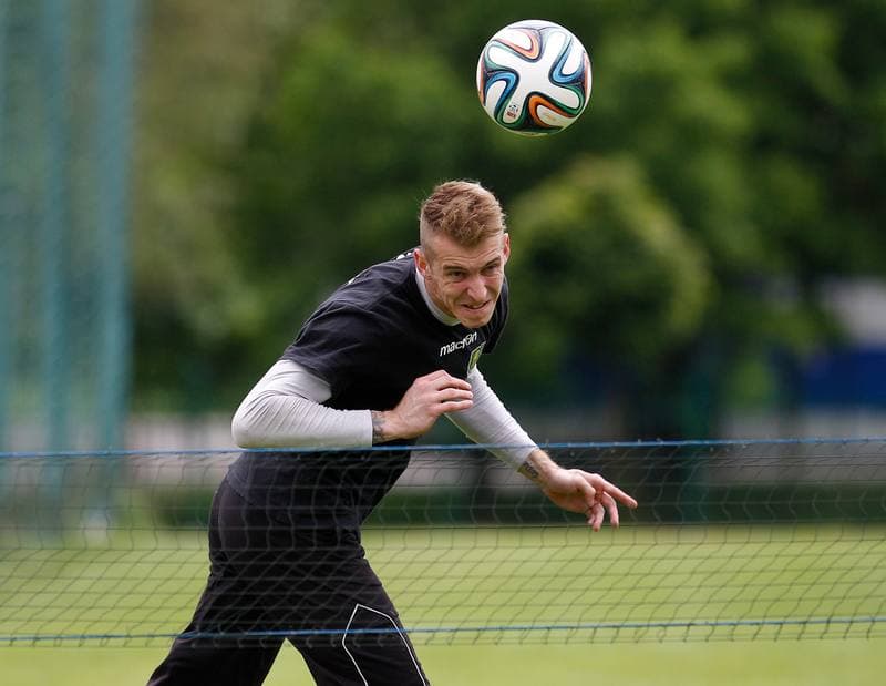 Football. GKS Katowice. Training. 07.08.2014