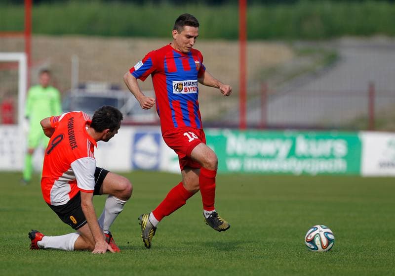 Football. III Liga Opolsko Slaska. Polonia Bytom - Pniowek Pawlowice. 03.06.2015