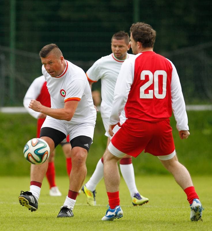 Football. Sportowa Lekcja Historii. Gornik Zabrze - AS Roma. 27.06.2015