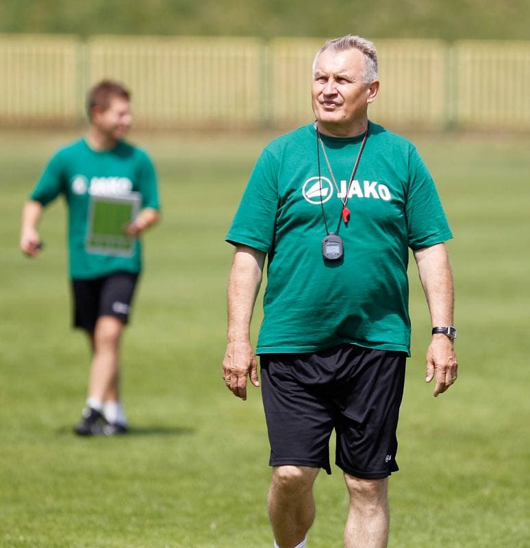 Football. Rozwoj Katowice. Training. 29.06.2015
