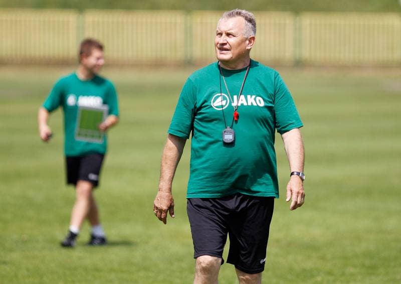 Football. Rozwoj Katowice. Training. 29.06.2015
