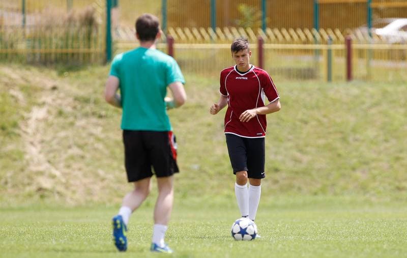 Football. Rozwoj Katowice. Training. 29.06.2015