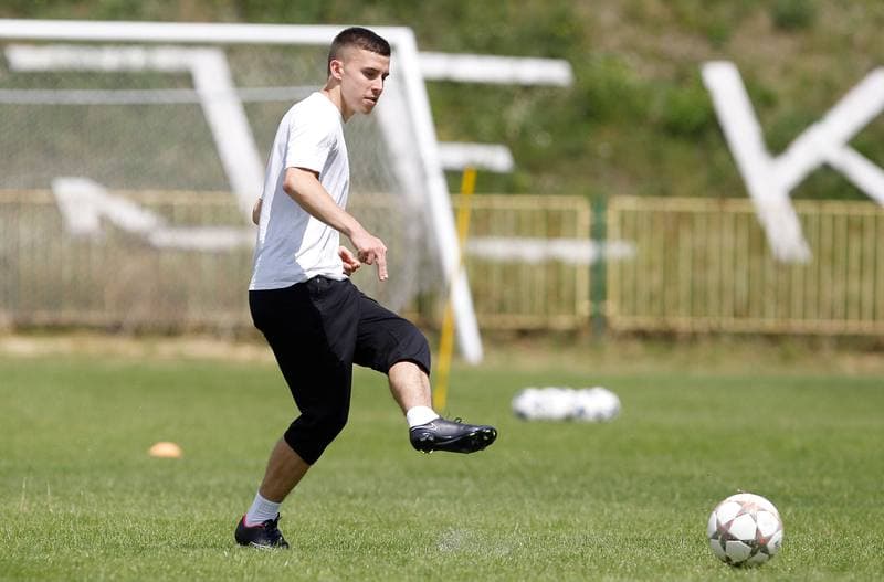 Football. Rozwoj Katowice. Training. 29.06.2015