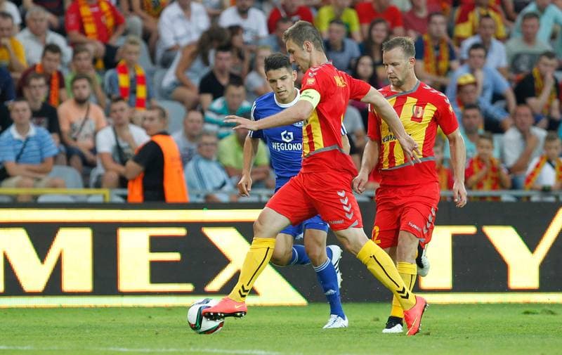 Football. T-Mobile Ekstraklasa. Korona Kielce - Ruch Chorzow. 30.10.2013