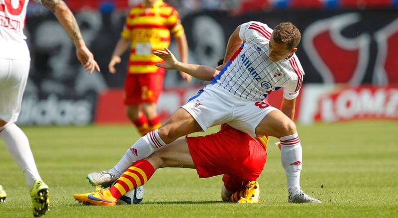 Football. T-Mobile Ekstraklasa. Gornik Zabrze - Jagiellonia Bialystok. 08.08.2014