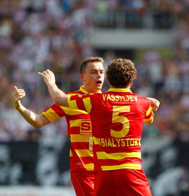 Football. T-Mobile Ekstraklasa. Gornik Zabrze - Jagiellonia Bialystok. 08.08.2014