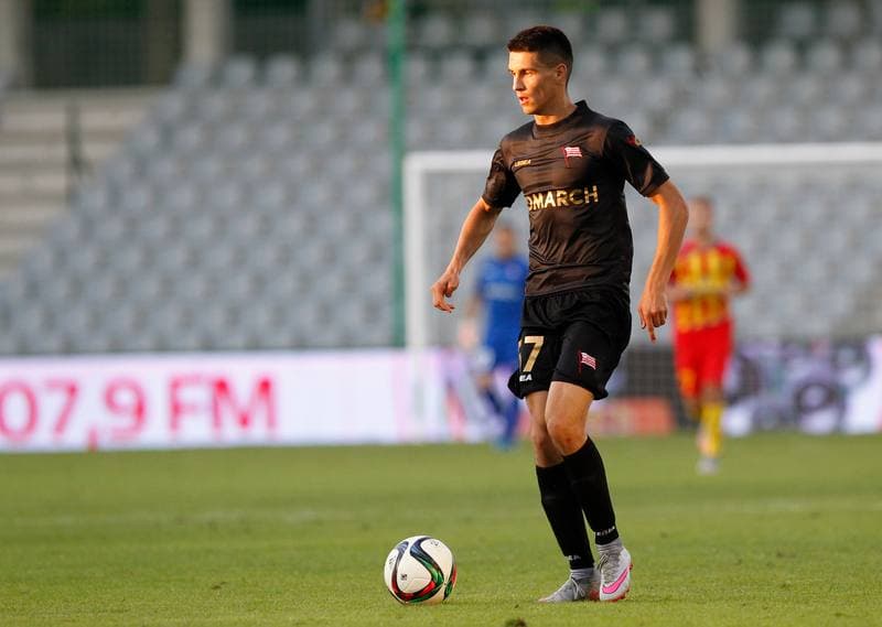 Football. PKO BP Ekstraklasa. Korona Kielce - Cracovia Krakow. 14.08.2015