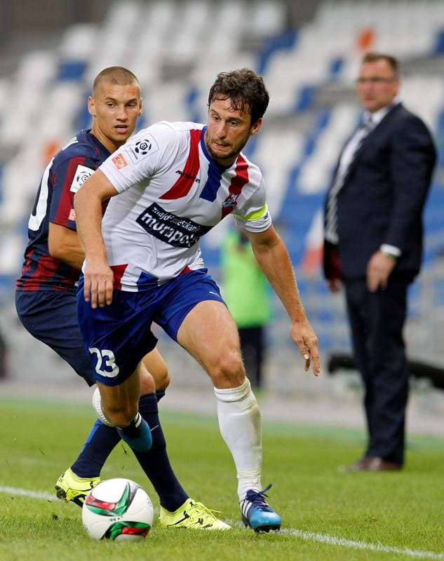 Football. T-Mobile Ekstraklasa. Podbeskidzie Bielsko Biala - Pogon Szczecin. 03.03.2014