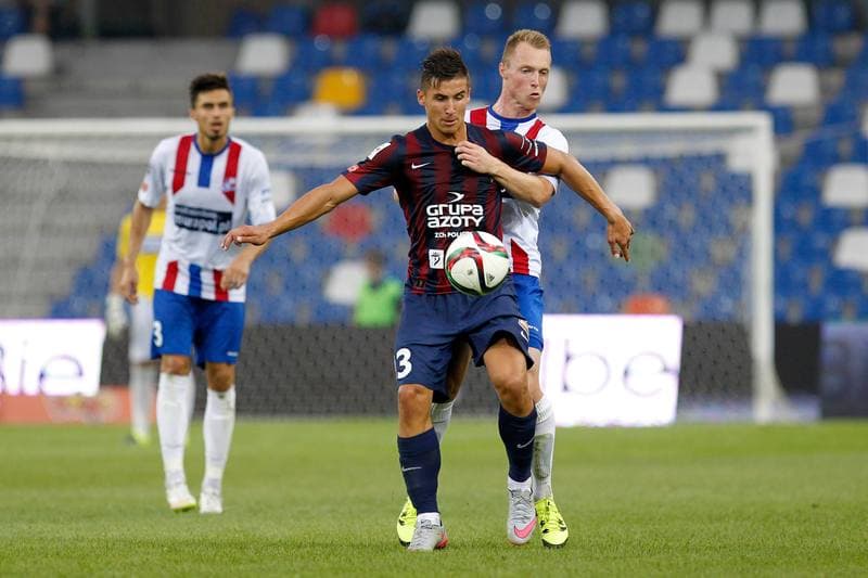 Football. T-Mobile Ekstraklasa. Podbeskidzie Bielsko Biala - Pogon Szczecin. 03.03.2014