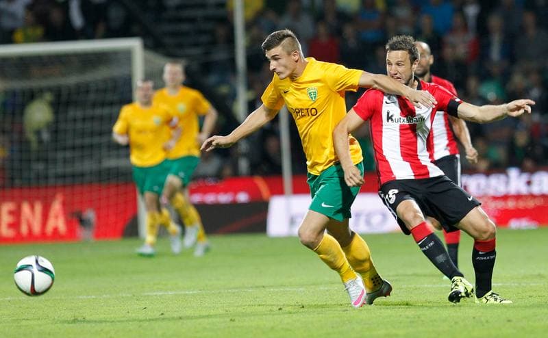 Football. UEFA Europa League. MSK Zilina - Athletic Club. 20.08.2015