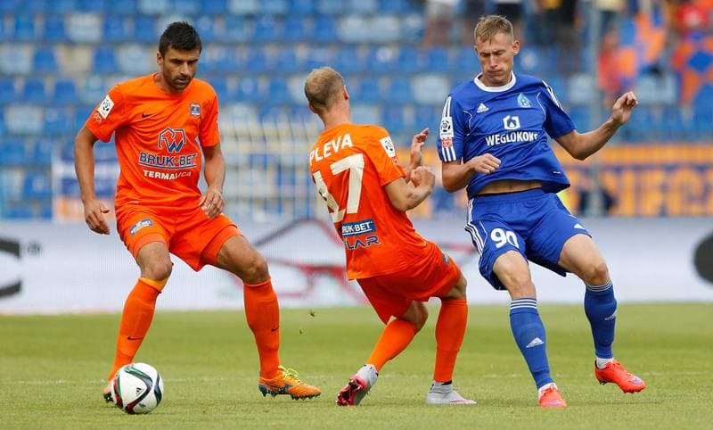 Football. PKO BP Ekstraklasa. Ruch Chorzow - Termalica Bruk-Bet Nieciecza. 22.08.2015