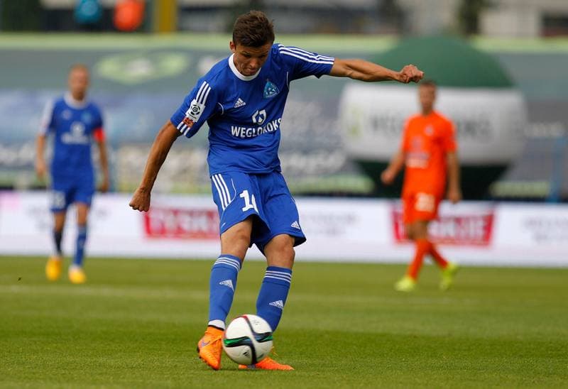 Football. PKO BP Ekstraklasa. Ruch Chorzow - Termalica Bruk-Bet Nieciecza. 22.08.2015