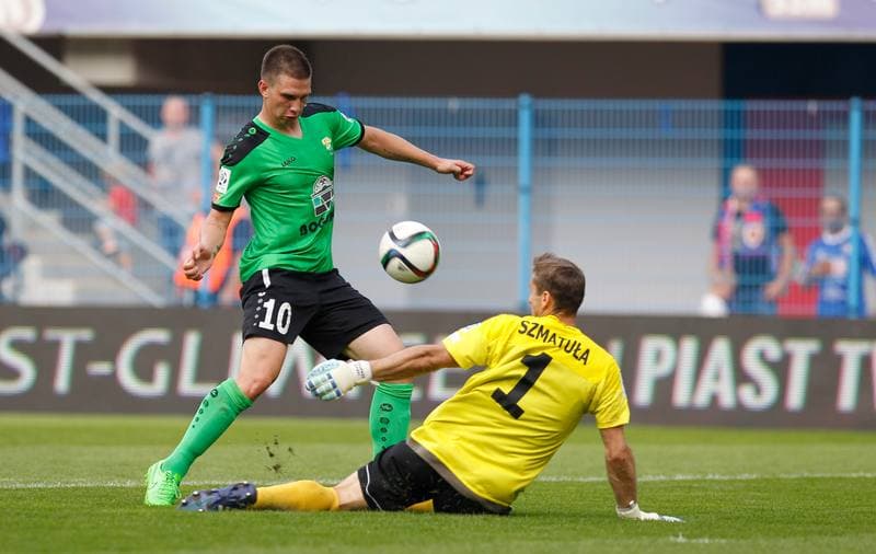 Football. PKO BP Ekstraklasa. Piast Gliwice - Gornik Leczna. 29.08.2015