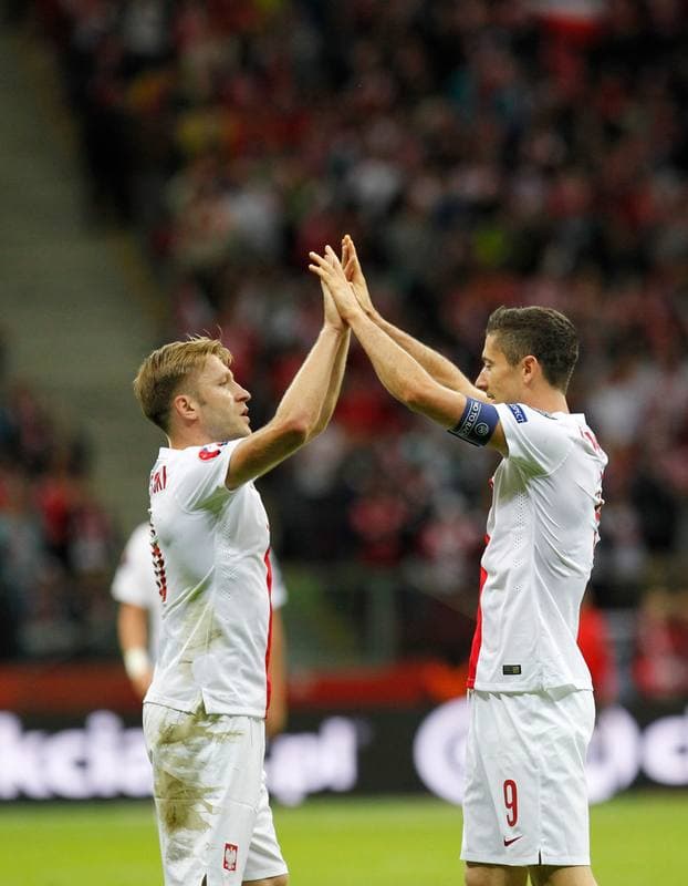 Football. UEFA Euro 2016 Qualifiers. Poland - Gibraltar. 07.09.2015