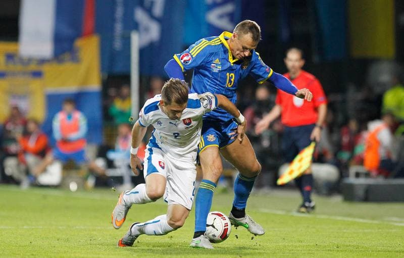 Football. UEFA Euro Qualifiers. Slovakia - Ukraine. 08.09.2015
