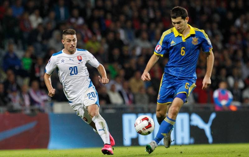 Football. UEFA Euro Qualifiers. Slovakia - Ukraine. 08.09.2015
