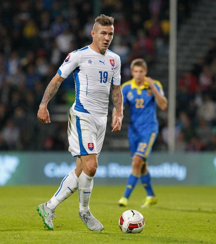 Football. UEFA Euro Qualifiers. Slovakia - Ukraine. 08.09.2015