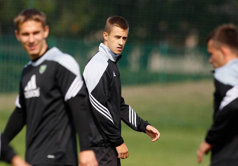 Football. GKS Katowice. Training. 07.08.2014