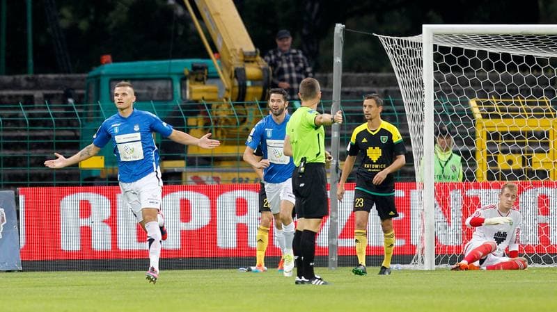 Football. I Liga. GKS Katowice - Sandecja Nowy Sacz. 23.05.2015