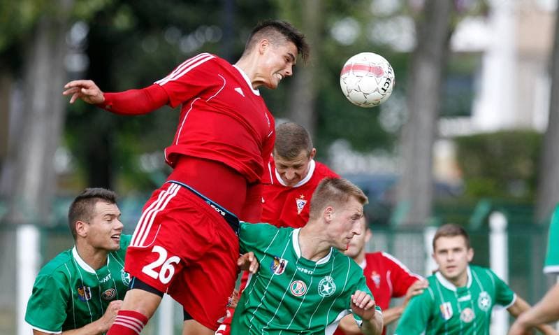 Football. III Liga. Grunwald Ruda Slaska - Gornik II Zabrze. 06.09.2014