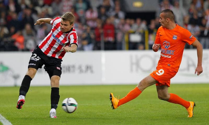 Football. PKO BP Ekstraklasa. Cracovia Krakow - Termalica Bruk Bet Nieciecza. 12.09.2015