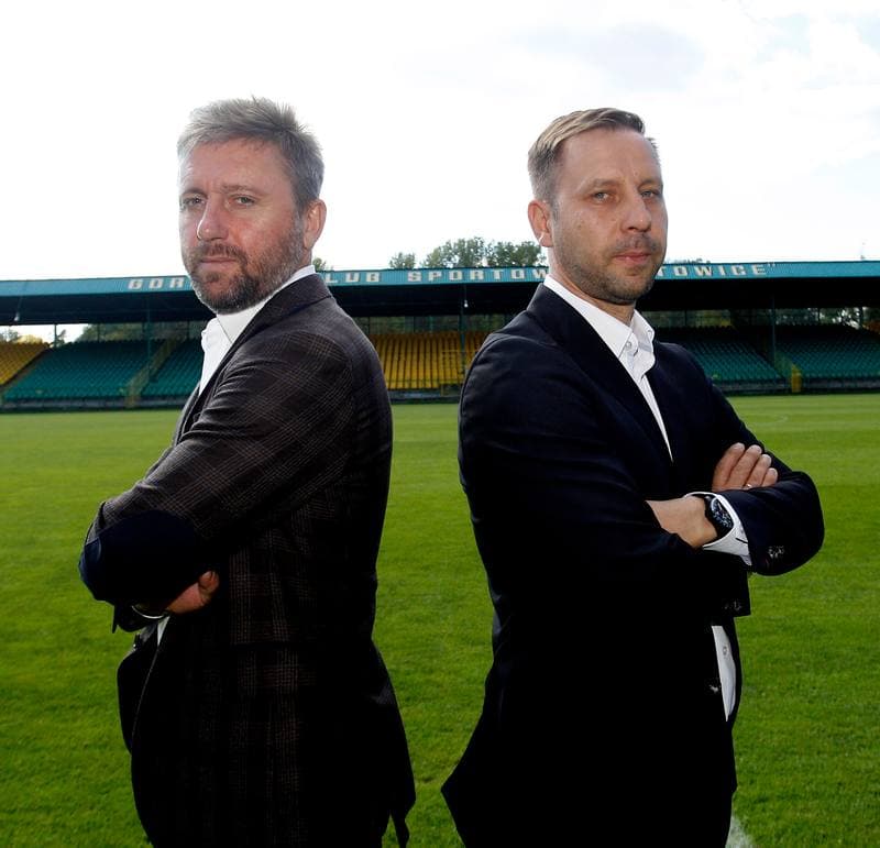 Football. GKS Katowice. Press Conference. 28.09.2015