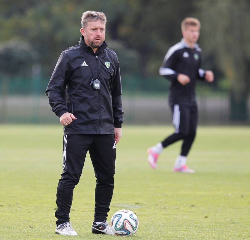 Football. GKS Katowice. Training. 07.08.2014