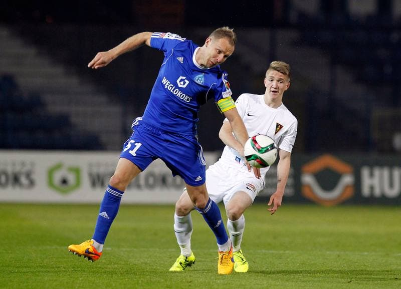 Football. T-Mobile Ekstraklasa. Ruch Chorzow - Pogon Szczecin. 21.10.2013
