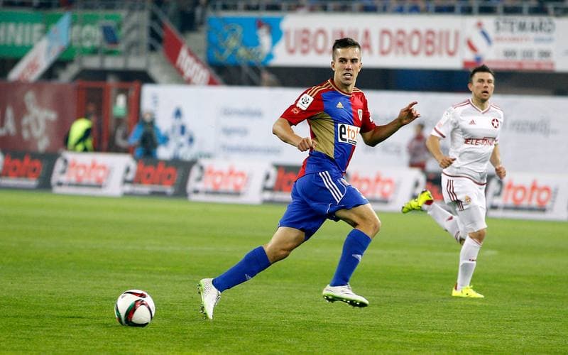 Football. PKO BP Ekstraklasa. Piast Gliwice - Wisla Krakow. 03.10.2015