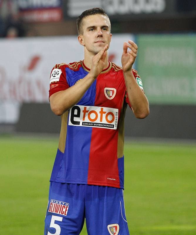 Football. PKO BP Ekstraklasa. Piast Gliwice - Wisla Krakow. 03.10.2015