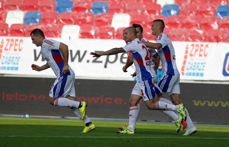 Football. Polish Cup. Gornik Zabrze - Legia Warsaw. 18.12.2013