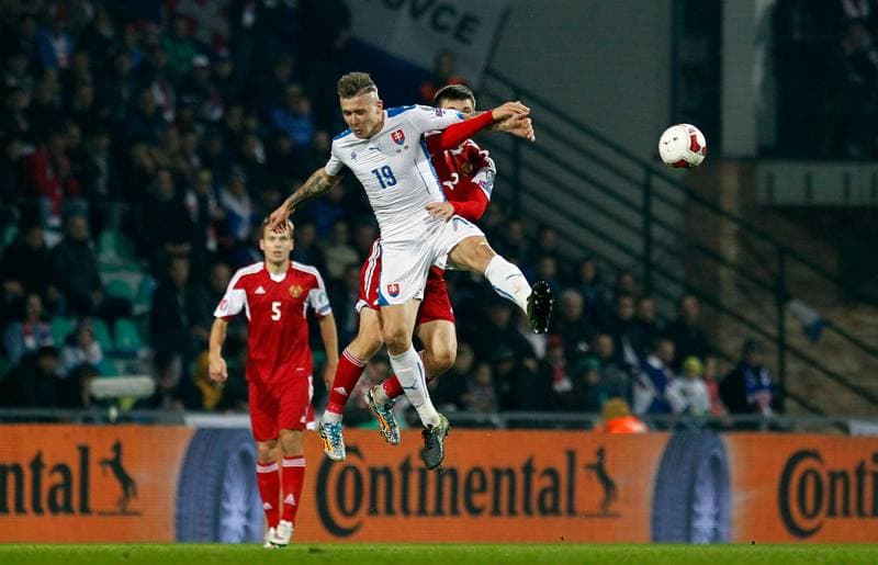 Football. UEFA Euro 2016 Qualifiers. Slovakia - Belarus. 09.10.2015