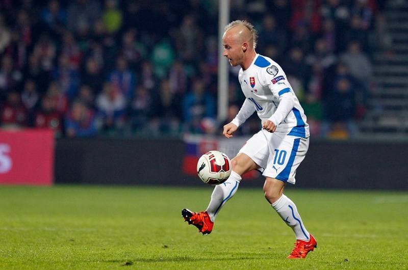 Football. UEFA Euro 2016 Qualifiers. Slovakia - Belarus. 09.10.2015