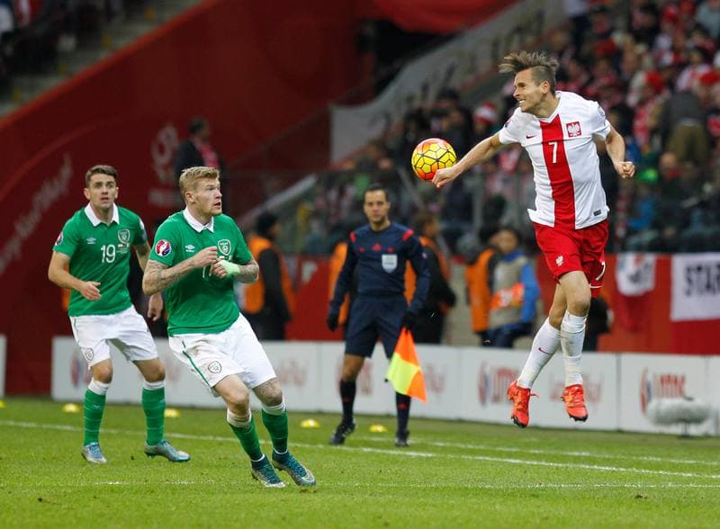 Football. UEFA Euro 2016 Qualifiers. Poland - Ireland. 11.10.2015