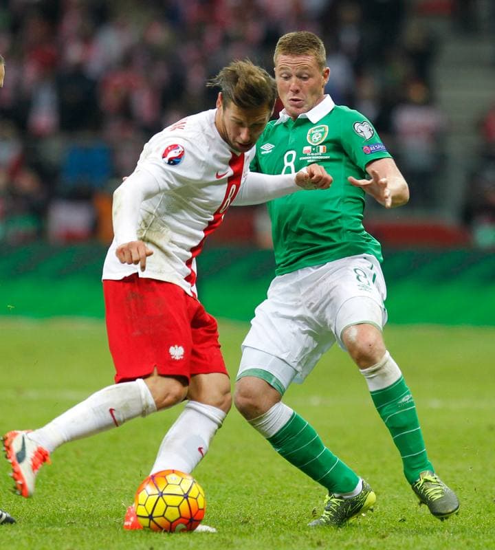 Football. UEFA Euro 2016 Qualifiers. Poland - Ireland. 11.10.2015