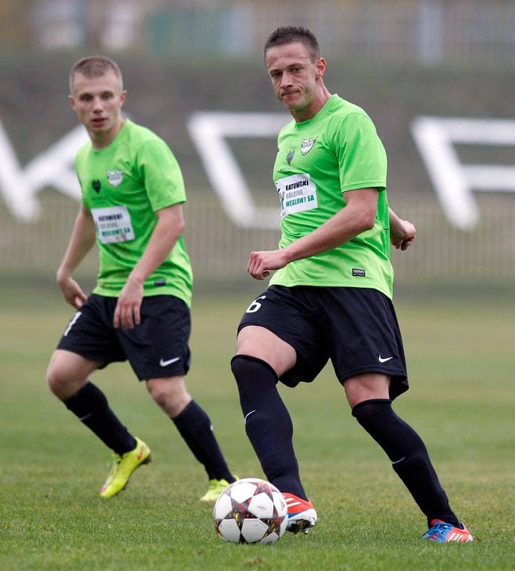 Football. II Liga. Rozwoj Katowice - MKS Kluczbork. 31.08.2014