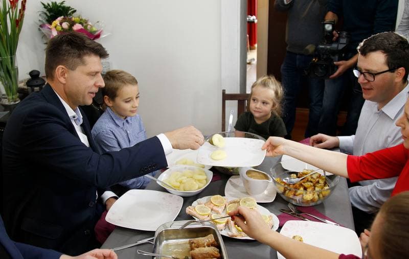 Ryszard Petru. Press Conference. 23.10.2015