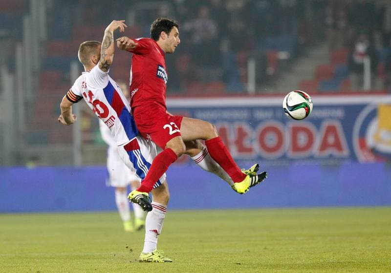 Football. T-Mobile Ekstraklasa. Gornik Zabrze - Podbeskidzie Bielsko Biala. 24.11.2013