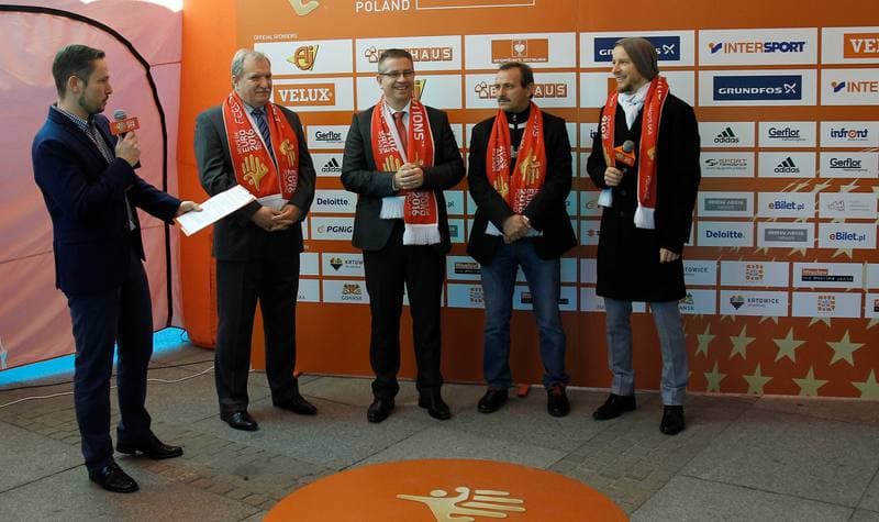 Handball. Poland national team. Press Conference. 27.10.2015