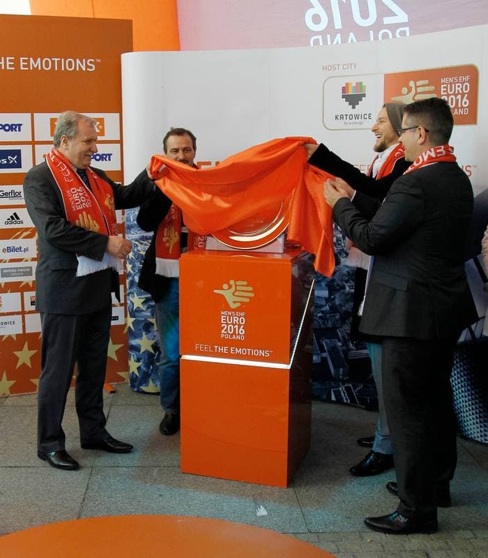 Handball. Poland national team. Press Conference. 27.10.2015