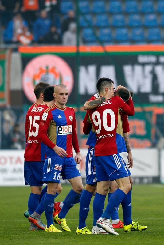 Football. Polish Cup. Piast Gliwice - Zaglebie Lubin. 18.08.2013