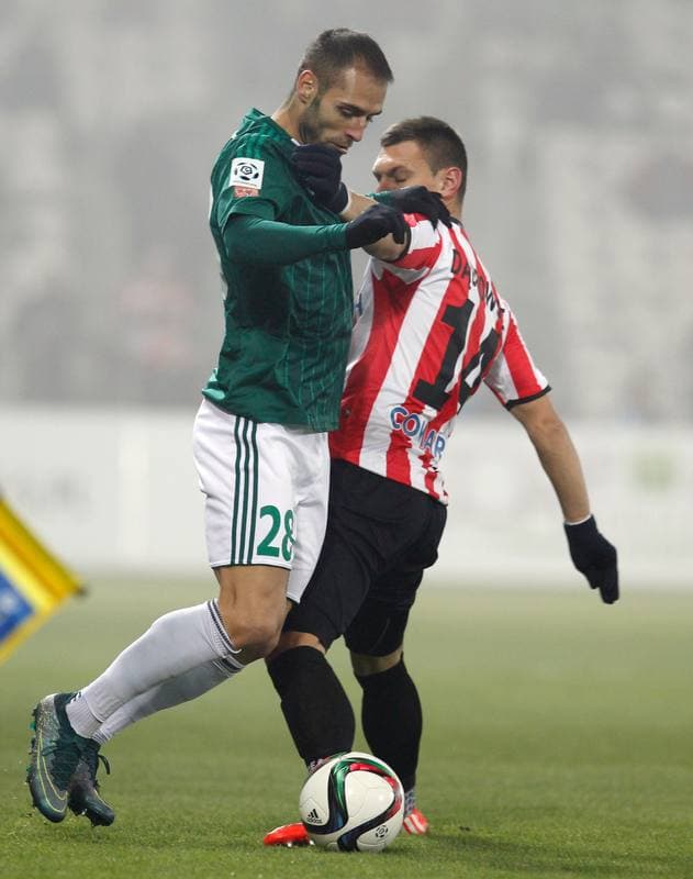 Football. T-Mobile Ekstraklasa. Cracovia Krakow - Slask Wroclaw. 02.03.2014